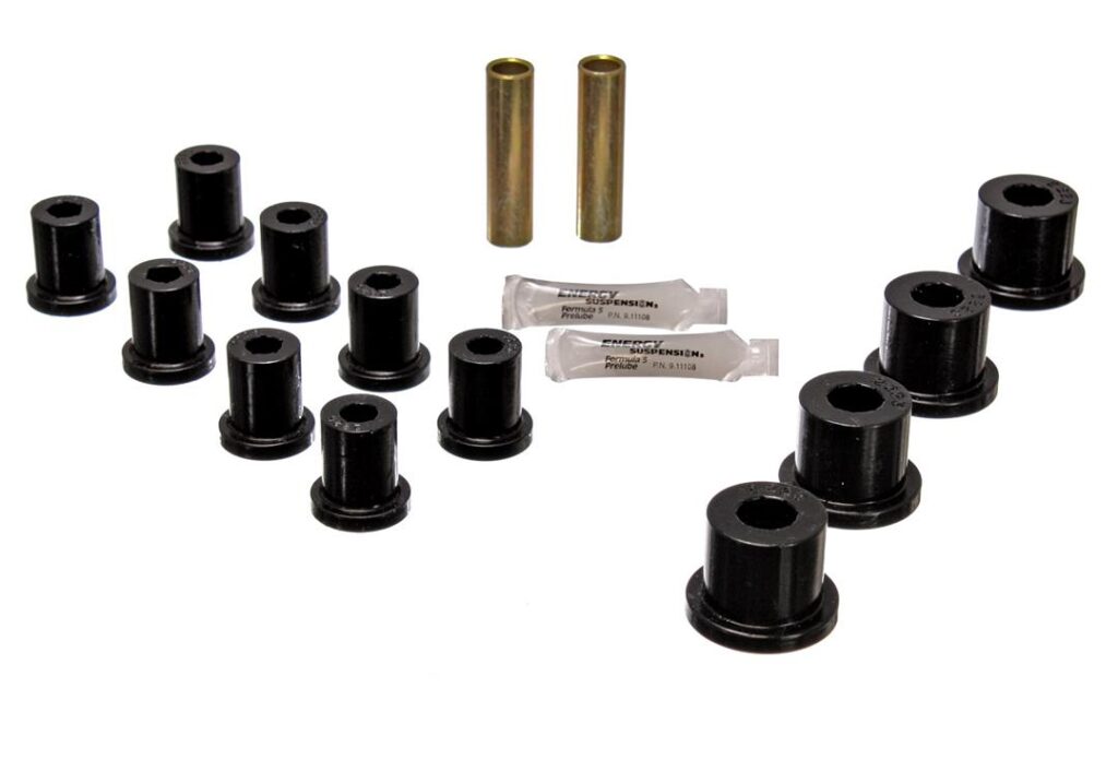 Energy Suspension Rear Leaf Spring Bushing Black for 1976-1986 Jeep CJ7 2.2116G