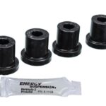 Energy Suspension Front Leaf Spring Shackle Bushing Black for 1981-1985 Jeep Scrambler 2.2118G