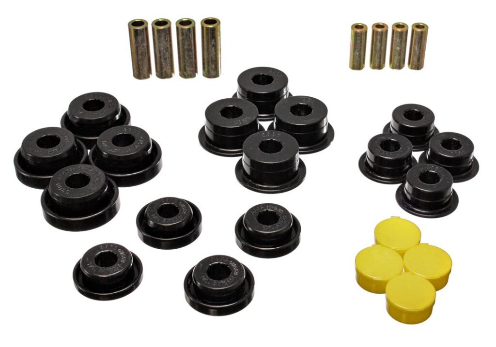 Energy Suspension Front Control Arm Bushing Black for 1997-2006 Jeep Wrangler TJ 2.3106G