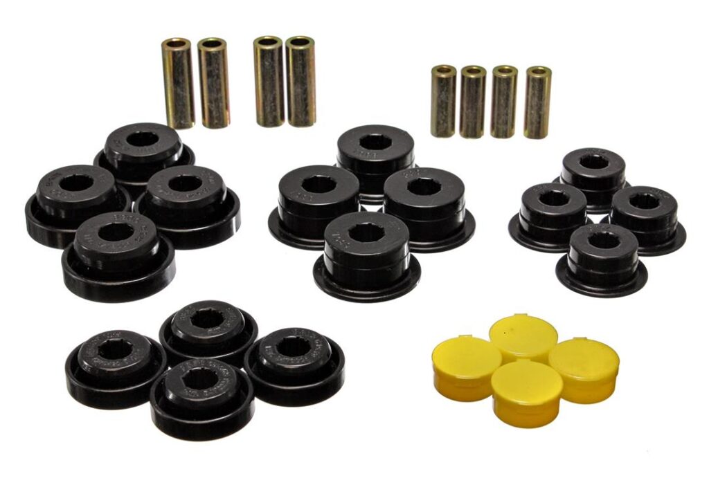 Energy Suspension Rear Control Arm Bushing Black for 1997-2006 Jeep Wrangler TJ 2.3107G