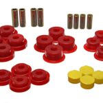 Energy Suspension Rear Control Arm Bushing Red for 1997-2006 Jeep Wrangler TJ 2.3107R