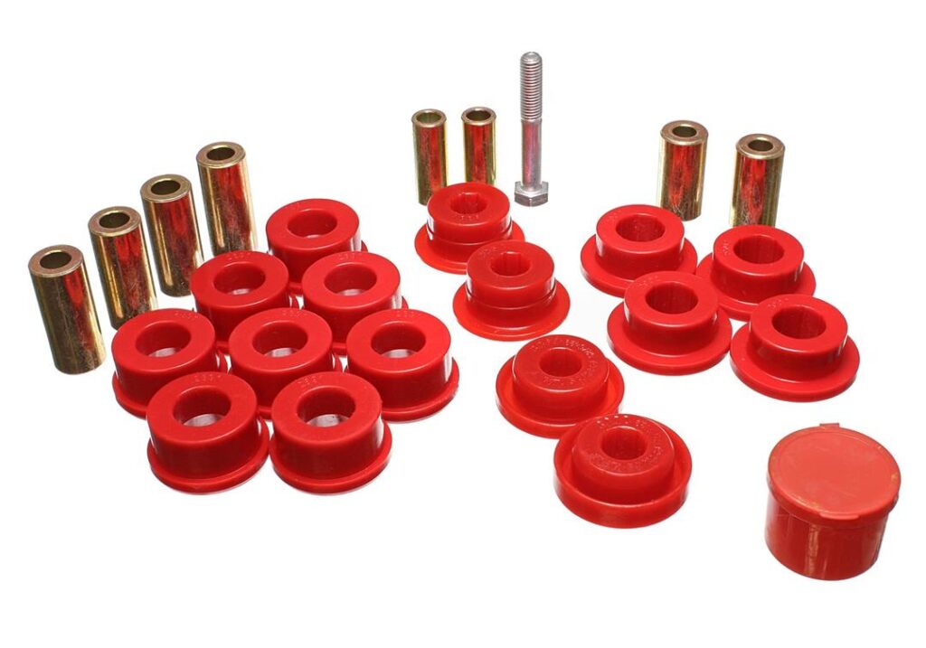 Energy Suspension Front Control Arm Bushing Red for 2007-2013 Jeep Wrangler JK 2.3108R