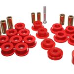 Energy Suspension Front Control Arm Bushing Red for 2007-2013 Jeep Wrangler JK 2.3108R