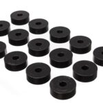 Energy Suspension Body Mount Bushings Black for 1959-1966 Jeep CJ3 2.4101G