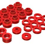 Energy Suspension Body Mount Bushings Red for 1981-1985 Jeep Scrambler 2.4104R