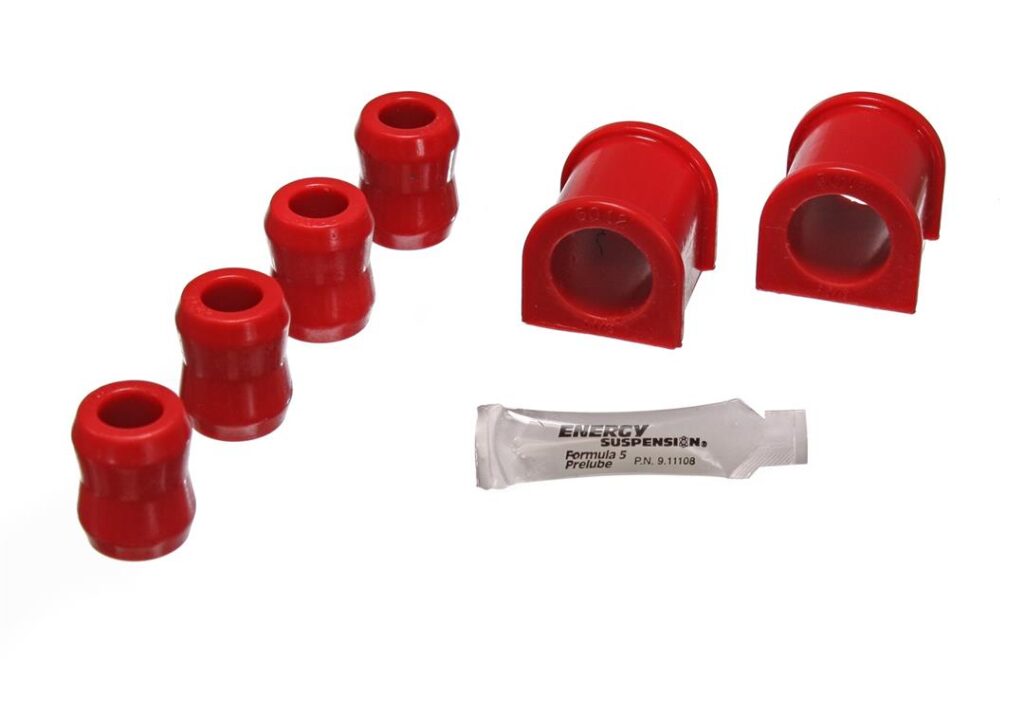 Energy Suspension Front Stabilizer Bar Mount Bushing Red for 1987-1995 Jeep Wrangler YJ 2.5102R