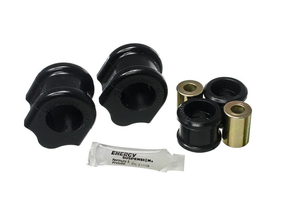 Energy Suspension Front Stabilizer Bar Mount Bushing Black for 2018-2023 Jeep Wrangler JL 2.5116G