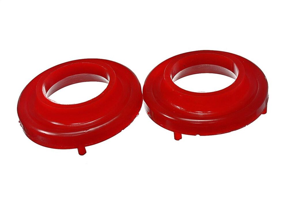 Energy Suspension Coil Spring Isolator Red for 2018-2023 Jeep Wrangler JL 2.6114R