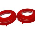 Energy Suspension Coil Spring Isolator Red for 2018-2023 Jeep Wrangler JL 2.6114R