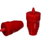 Energy Suspension Spare Tire Bump Stop Red for 2007-2018 Jeep Wrangler JK 2.9105R