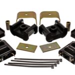 Energy Suspension Motor And Trans Mount Set Black for 1982-1982 GMC K1500 Suburban 3.1124G