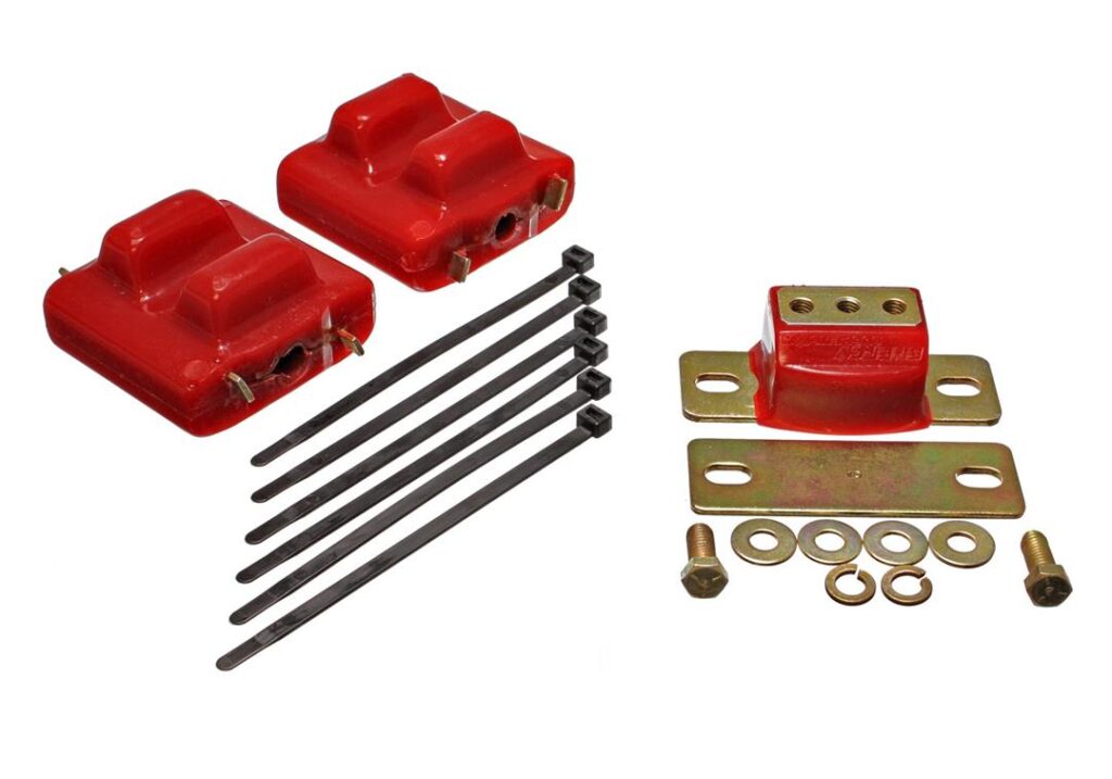 Energy Suspension Motor And Trans Mount Set Red for 1992-1999 Chevrolet C1500 Suburban 3.1128R