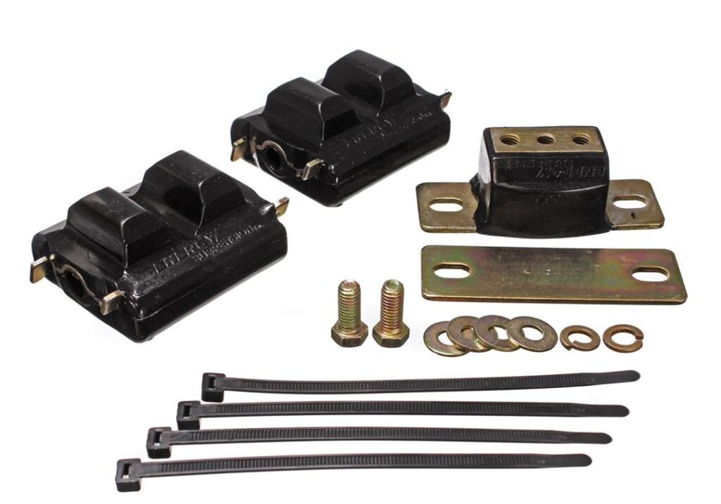 Energy Suspension Motor And Trans Mount Set Black for 1975-1986 Chevrolet C10 3.1130G