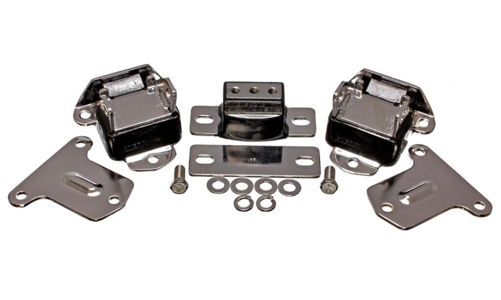 Energy Suspension Motor And Trans Mount Set Black for 1968-1972 Chevrolet Chevelle 3.1134G