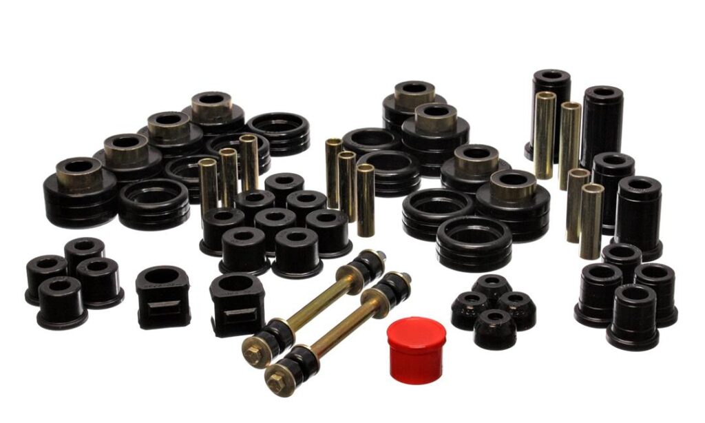 Energy Suspension Suspension Bushing Kit Black for 1988-2000 Chevrolet K2500 3.18101G