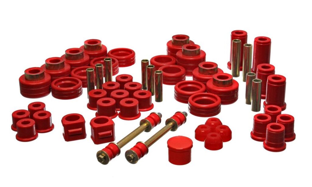 Energy Suspension Suspension Bushing Kit Red for 1988-2000 Chevrolet K2500 3.18101R