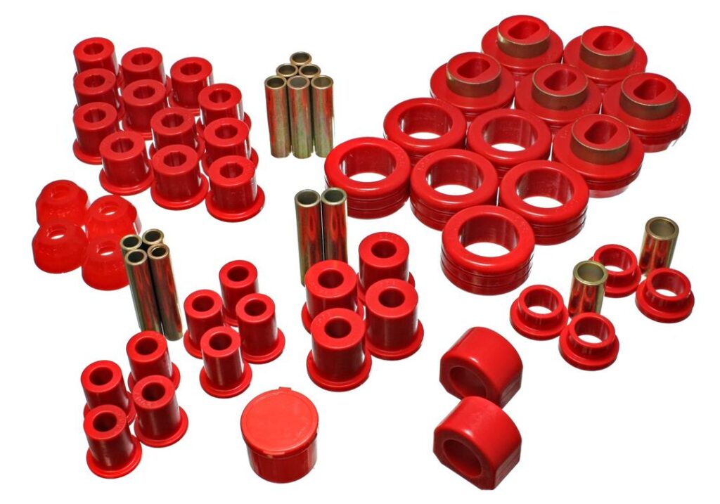 Energy Suspension Suspension Bushing Kit Red for 1981-1986 GMC K1500 3.18102R