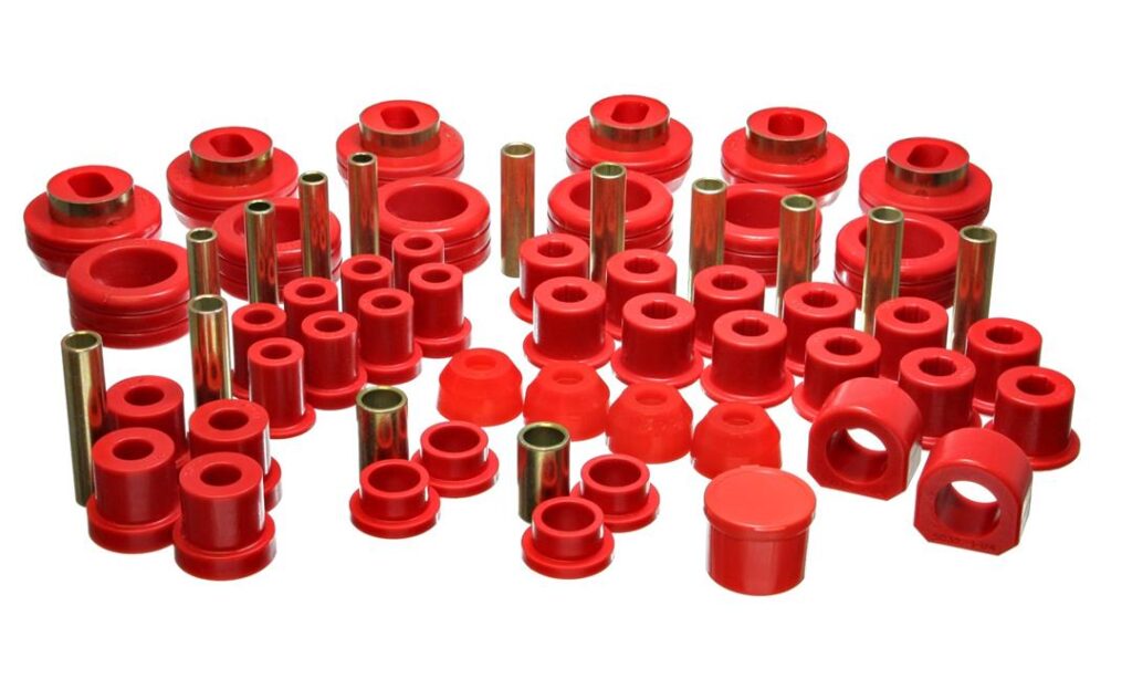 Energy Suspension Suspension Bushing Kit Red for 1981-1986 GMC K1500 3.18103R