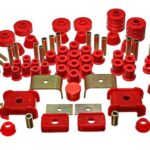 Energy Suspension Suspension Bushing Kit Red for 1973-1974 Chevrolet K10 Pickup 3.18104R