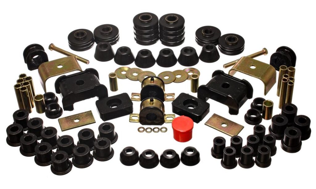 Energy Suspension Suspension Bushing Kit Black for 1973-1974 GMC K25/K2500 Pickup 3.18105G