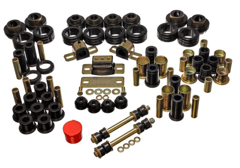 Energy Suspension Suspension Bushing Kit Black for 1982-2004 Chevrolet S10 3.18106G