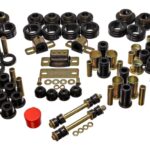 Energy Suspension Suspension Bushing Kit Black for 1982-2004 Chevrolet S10 3.18106G