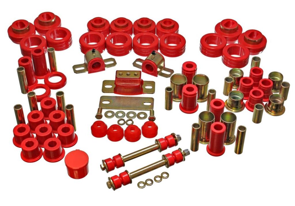 Energy Suspension Suspension Bushing Kit Red for 1982-2004 Chevrolet S10 3.18106R