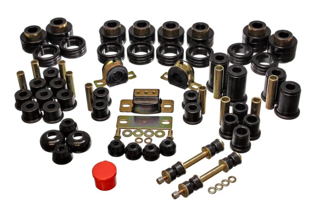 Energy Suspension Suspension Bushing Kit Black for 1988-2000 Chevrolet C2500 3.18107G