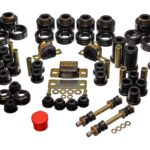 Energy Suspension Suspension Bushing Kit Black for 1988-2000 Chevrolet C2500 3.18107G