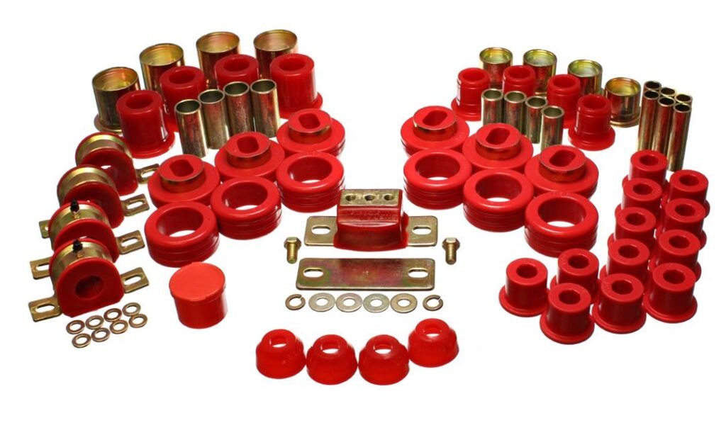 Energy Suspension Suspension Bushing Kit Red for 1987-1987 Chevrolet R10 3.18108R