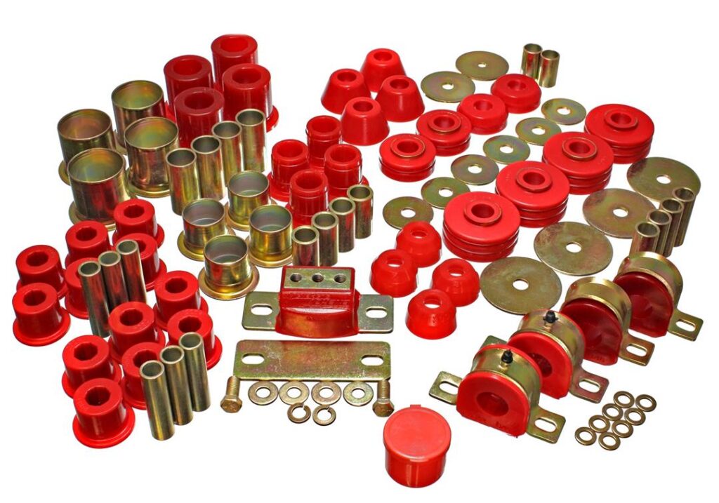 Energy Suspension Suspension Bushing Kit Red for 1975-1978 GMC C15 3.18109R