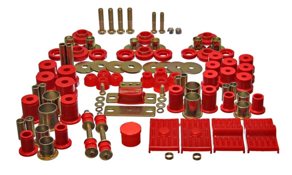 Energy Suspension Suspension Bushing Kit Red for 1974-1975 Pontiac Firebird 3.18116R