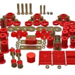 Energy Suspension Suspension Bushing Kit Red for 1974-1975 Pontiac Firebird 3.18116R