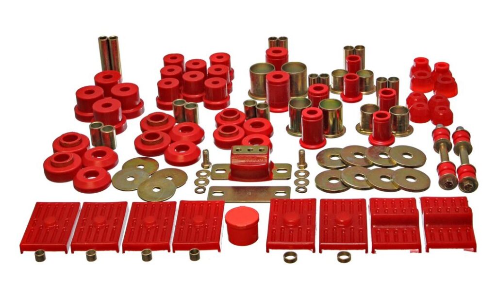 Energy Suspension Suspension Bushing Kit Red for 1976-1979 Pontiac Firebird 3.18117R