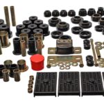 Energy Suspension Suspension Bushing Kit Black for 1968-1968 Chevrolet Chevy II 3.18118G