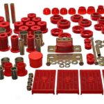 Energy Suspension Suspension Bushing Kit Red for 1968-1968 Chevrolet Chevy II 3.18118R