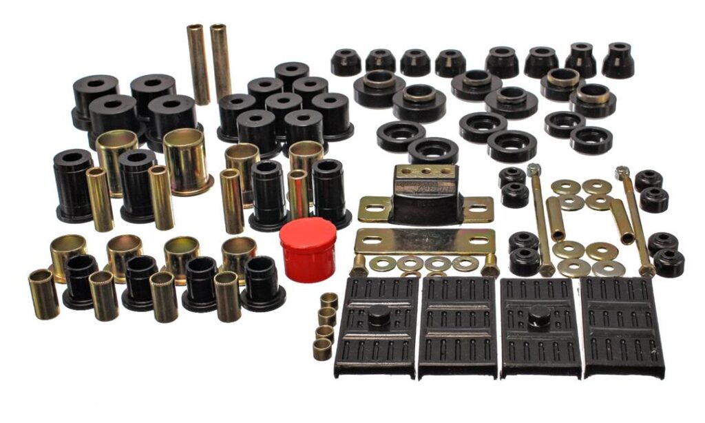 Energy Suspension Suspension Bushing Kit Black for 1967-1969 Chevrolet Camaro 3.18119G