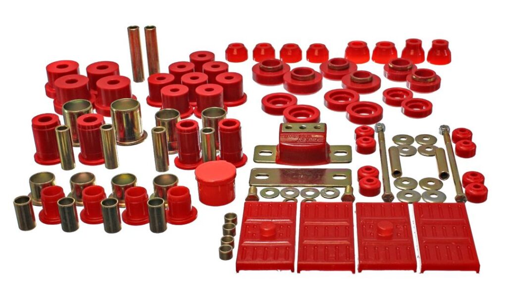 Energy Suspension Suspension Bushing Kit Red for 1968-1968 Chevrolet Chevy II 3.18119R