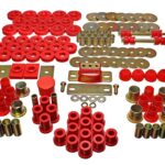 Energy Suspension Suspension Bushing Kit Red for 1955-1957 Chevrolet Bel Air 3.18121R