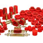 Energy Suspension Suspension Bushing Kit Red for 1995-1999 GMC Yukon 2WD 3.18124R