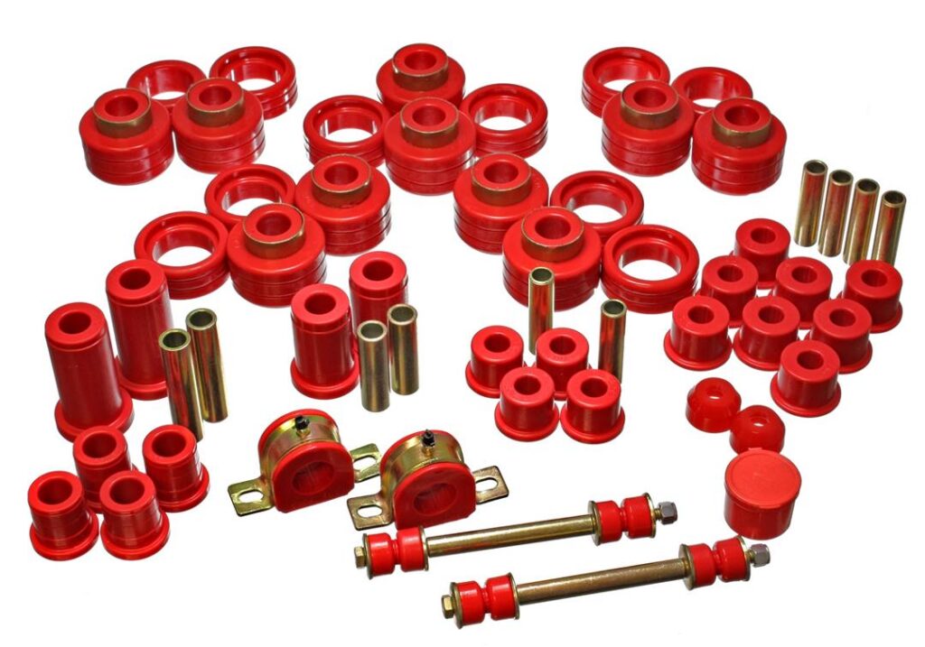 Energy Suspension Suspension Bushing Kit Red for 1995-1997 GMC Yukon 4WD 3.18125R