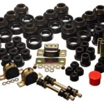 Energy Suspension Suspension Bushing Kit Black for 1992-1999 GMC C1500 Suburban 3.18126G