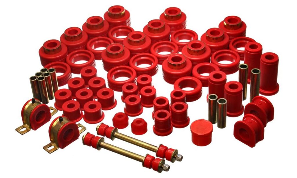 Energy Suspension Suspension Bushing Kit Red for 1992-1997 GMC K2500 Suburban 3.18127R