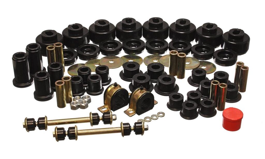 Energy Suspension Suspension Bushing Kit Black for 2007-2007 Chevrolet Silverado 2500 HD Classic 3.18128G