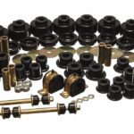 Energy Suspension Suspension Bushing Kit Black for 2007-2007 Chevrolet Silverado 2500 HD Classic 3.18128G