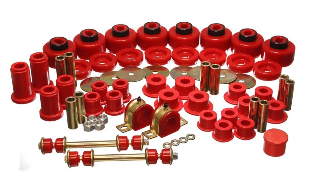 Energy Suspension Suspension Bushing Kit Red for 2007-2007 Chevrolet Silverado 2500 HD Classic 3.18128R