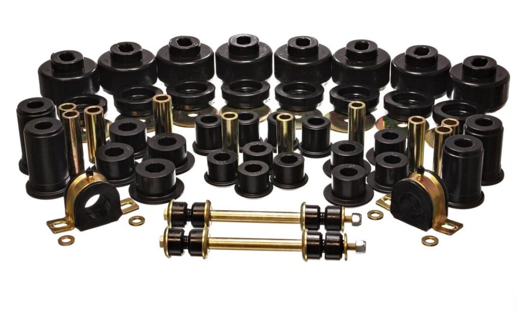 Energy Suspension Suspension Bushing Kit Black for 2007-2007 Chevrolet Silverado 1500 Classic 2WD 3.18129G