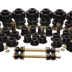 Energy Suspension Suspension Bushing Kit Black for 2007-2007 Chevrolet Silverado 1500 Classic 2WD 3.18129G