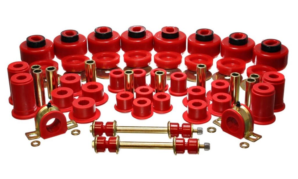 Energy Suspension Suspension Bushing Kit Red for 1999-2006 Chevrolet Silverado 1500 2WD 3.18129R