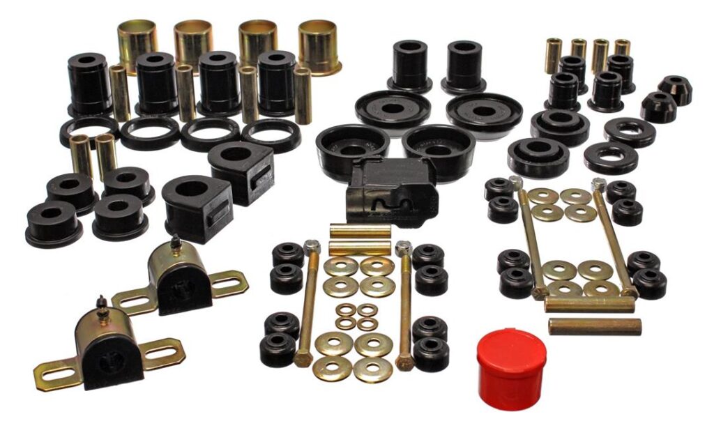 Energy Suspension Suspension Bushing Kit Black for 1993-2002 Pontiac Firebird 3.18130G